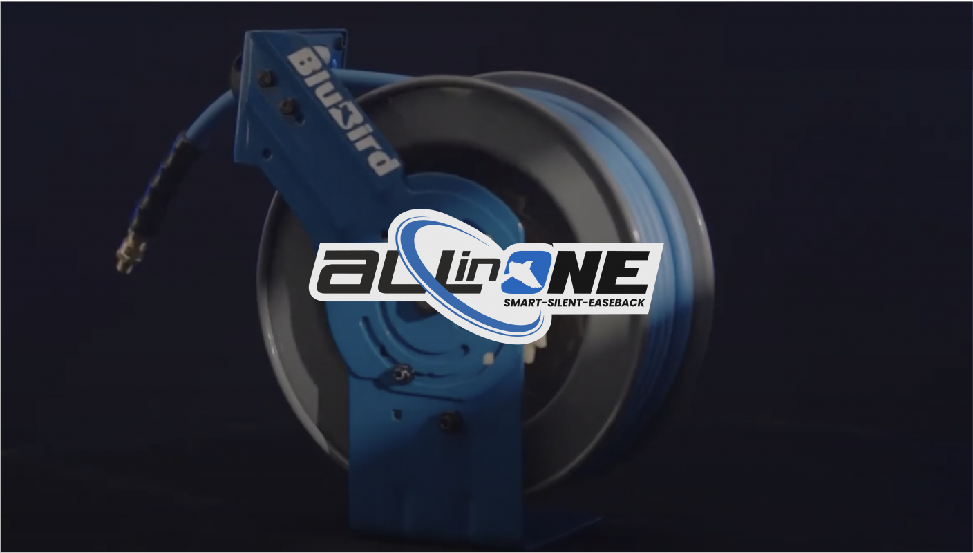 BluBird Industries Unveils Revolutionary "All In One Retractable Hose Reels" - The Future of Hose Reels is Here