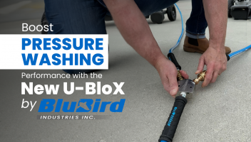 Boost Pressure Washing Performance with the New U-BloX by BluBird Industries