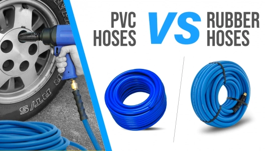 Understanding The Competition Between PVC And Rubber Air Hoses