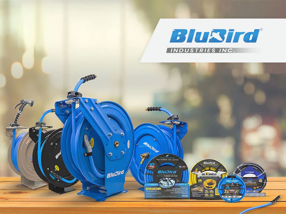 BluBird: A Leading Manufacturer of Hose Reels & Rubber Hoses