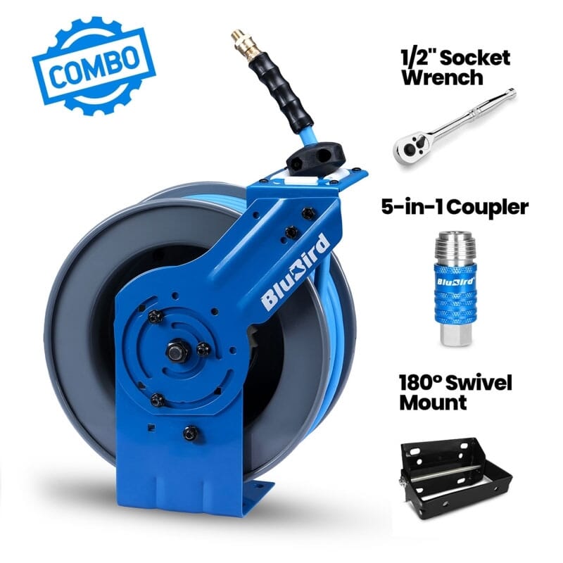 All-In-One BluBird Air Hose Reels