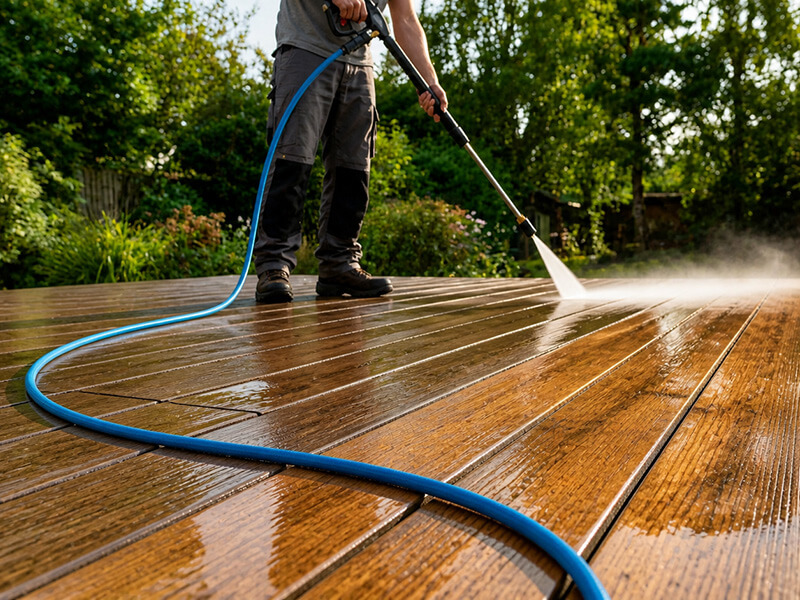 Patio & Deck Cleaning