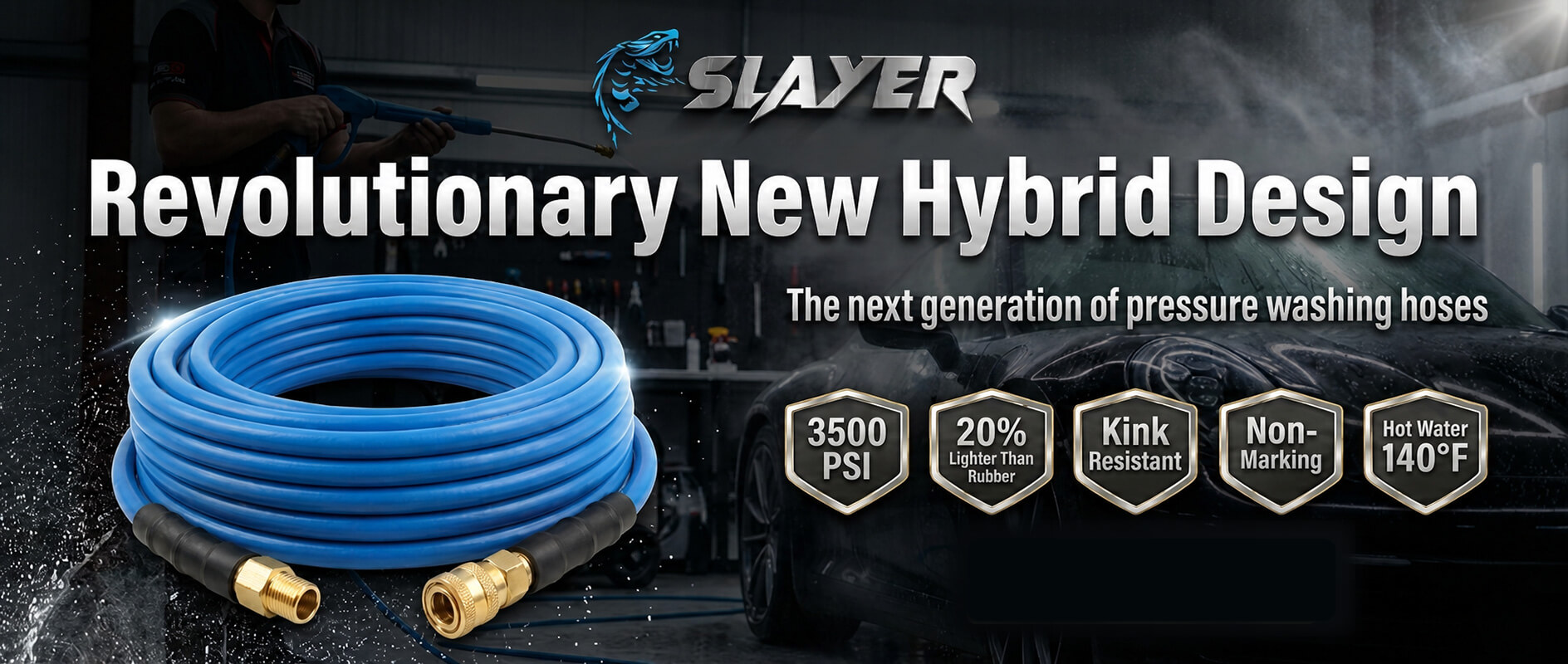 Slayer Hybrid Pressure Washing System