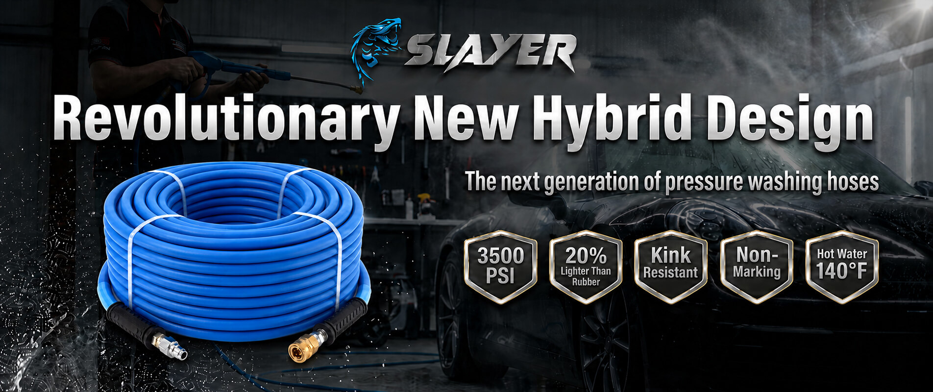 Slayer Hybrid Pressure Washing System
