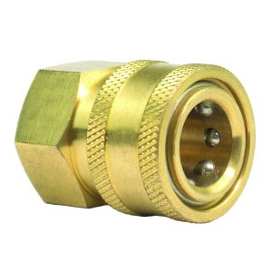 1/4 In Quick-Disconnect Socket X 1/4 In FPT Pressure Washer Adapter
