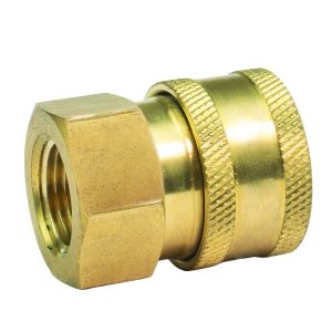 1/4 In Quick-Disconnect Socket X 1/4 In FPT Pressure Washer Adapter