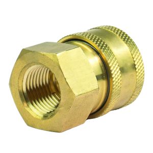 1/4 In Quick-Disconnect Socket X 1/4 In FPT Pressure Washer Adapter