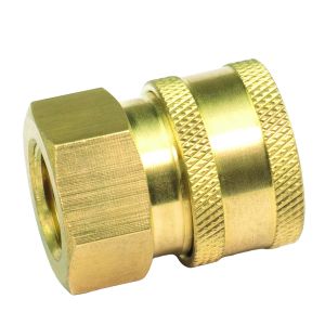 1/4 In Quick-Disconnect Socket X 1/4 In FPT Pressure Washer Adapter