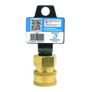 1/4 In Quick-Disconnect Socket X 1/4 In FPT Pressure Washer Adapter