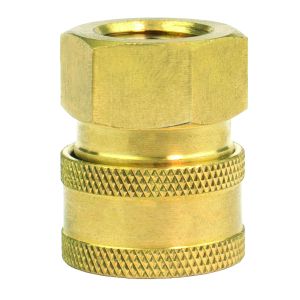 1/4 In Quick-Disconnect Socket X 1/4 In FPT Pressure Washer Adapter