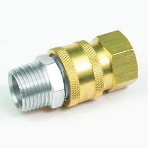 3/8" Quick Disconnect Male Plug X 3/8" Female Pipe Thread Pressure Washer Adapter