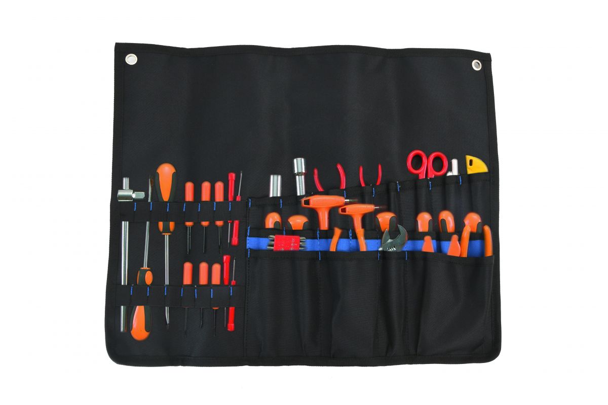 BluBird Work Gear - Socket Tool Roll Pouch, 32 Pockets