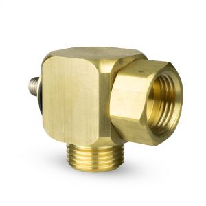 Brass Part GHT 3/4" Female x 3/4" Male For Hose Reel