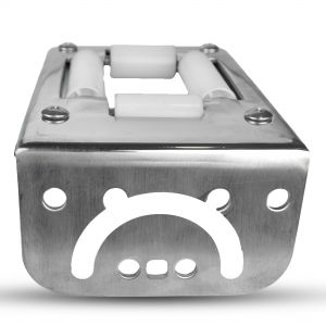 Roller Plate Assembly for 3/8" & 1/2" STD - Stainless Steel