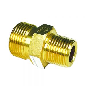 Blushield Male Metric x 3/8" Male Pipe Thread Pressure Washer Adapter