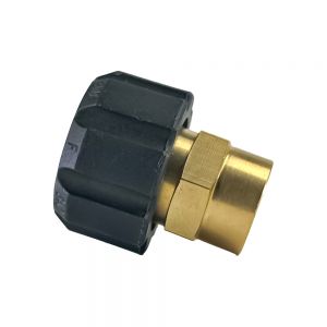 Blushield 3/8" Female Pipe Thread x Female Metric Pressure Washer Adapter