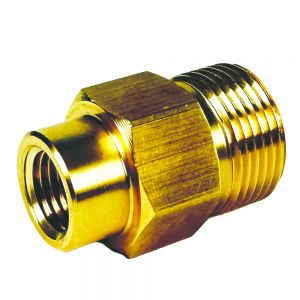 BluShield Male Metric x 1/4" Female Pipe Thread Pressure Washer Adapter