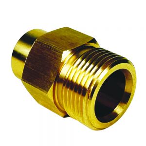 BluShield Male Metric x 1/4" Female Pipe Thread Pressure Washer Adapter