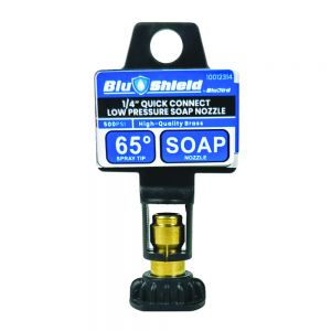 BluShield 65° Black Low Pressure Quick Disconnect Soap Tip