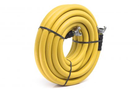 Impulse Rubber Jack Hammer Hose Assembly 3/4" x 50' - Yellow