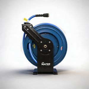 Blu Shield The Slayer Hybrid Pressure Washing Hose Reel 1/4" X 100'