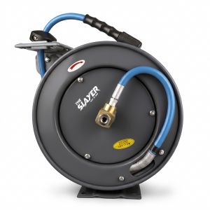Blu Shield The Slayer Hybrid Pressure Washing Hose Reel 1/4" X 35'