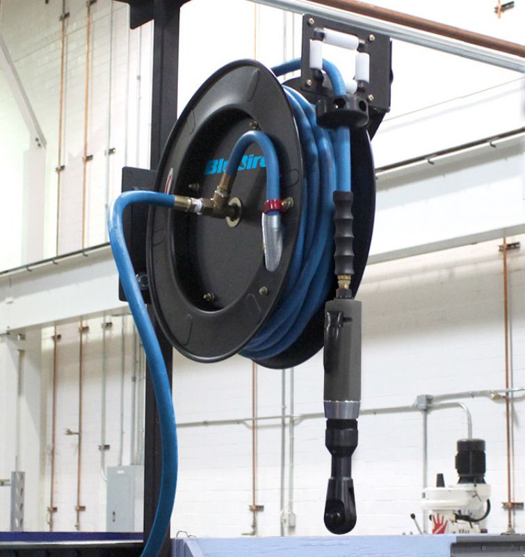 blubird-1-2-x-50-auto-retractable-air-hose-reel-with-100-rubber-hose