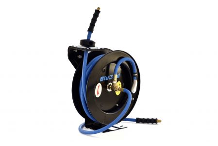 BluBird Rubber Air Hose Reel 3/8" x 25"