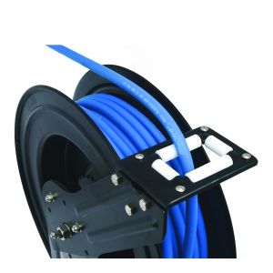 BluBird 3/8" x 50 Retractable Air Hose Reel - Black