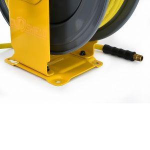 OilShield Rubber Air Hose Reel Dual Arm Assembly All-In-One 1/2" x 100'