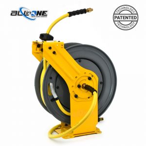 OilShield Heavy-Duty Air Hose Reel All-In-One 3/8 x 100