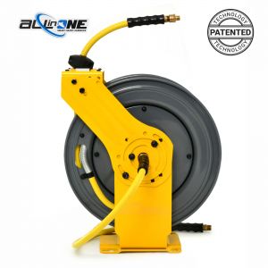 OilShield Heavy-Duty Air Hose Reel All-In-One 3/8 x 100