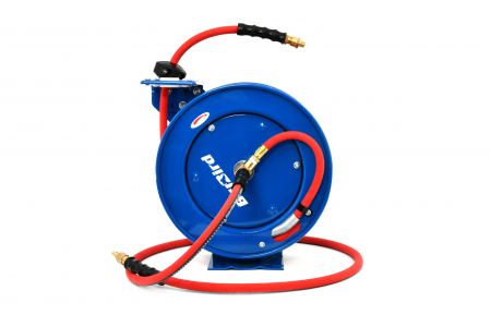 BluBird 1/2" X 50' Patriot Pro Rubber Air Hose Reel