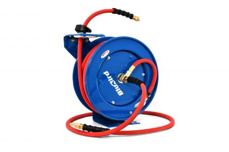 BluBird 1/2" X 50' Patriot Pro Rubber Air Hose Reel