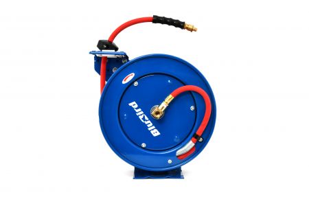 BluBird 1/2" X 50' Patriot Pro Rubber Air Hose Reel