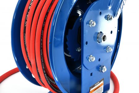 BluBird 1/2" X 50' Patriot Pro Rubber Air Hose Reel