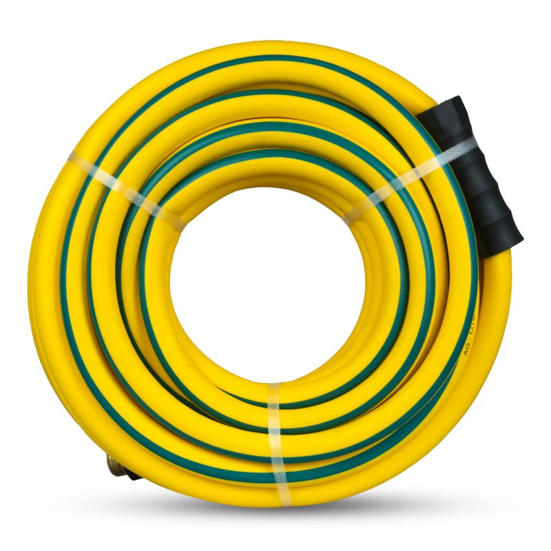Ag-Lite High-Viz Hybrid Water Hose 3/4" X 100' - Yellow