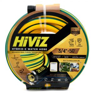 Ag-Lite High-Viz Hybrid Water Hose 3/4" x 50' - Yellow