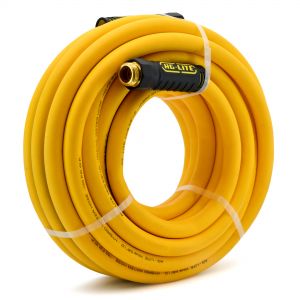 Ag-Lite High-Viz Hybrid Water Hose 5/8" X 15' - Yellow