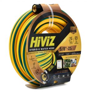 Ag-Lite High-Viz Hybrid Water Hose 5/8" X 25' - Yellow