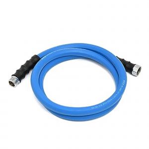 AG-Lite Rubber Water Hose Lead In 1" x 6'