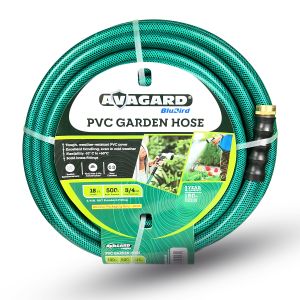 Avagard PVC Water Hose 3/4" X 15'-Green