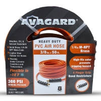 Avagard PVC Air Hose Assembly 3/8&quot; x 50'