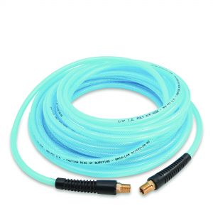 BluBird Poly Air Hose Assembly 3/8" X 50' with Fast FiX Field Repairable Fitting and Quick Connect Coupler