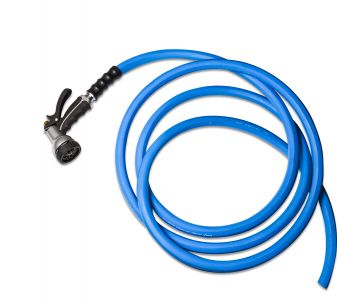 BluShield Rubber Water Inlet Hose 3/4" x 15'