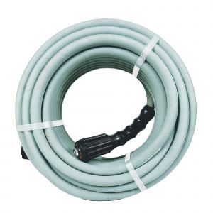 BluShield Rubber Pressure Washer Hose Assembly 1/4" x 35' w/ M22 Non Marking