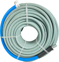 Blushield Rubber Pressure Washer Hose Assembly 3/8" x 200' Non Marking