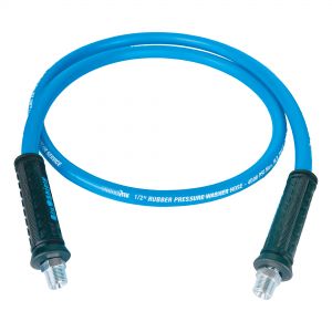 Tough-Tek Rubber Pressure Washing Hose 1/2" X 3'-BLUE