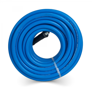 Tough-Tek Rubber Pressure Washing Hose 1/2" X 100'-BLUE