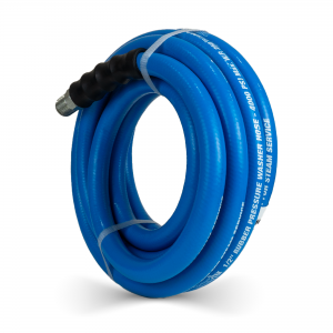 Tough-Tek Rubber Pressure Washing Hose 1/2" X 15'-Blue